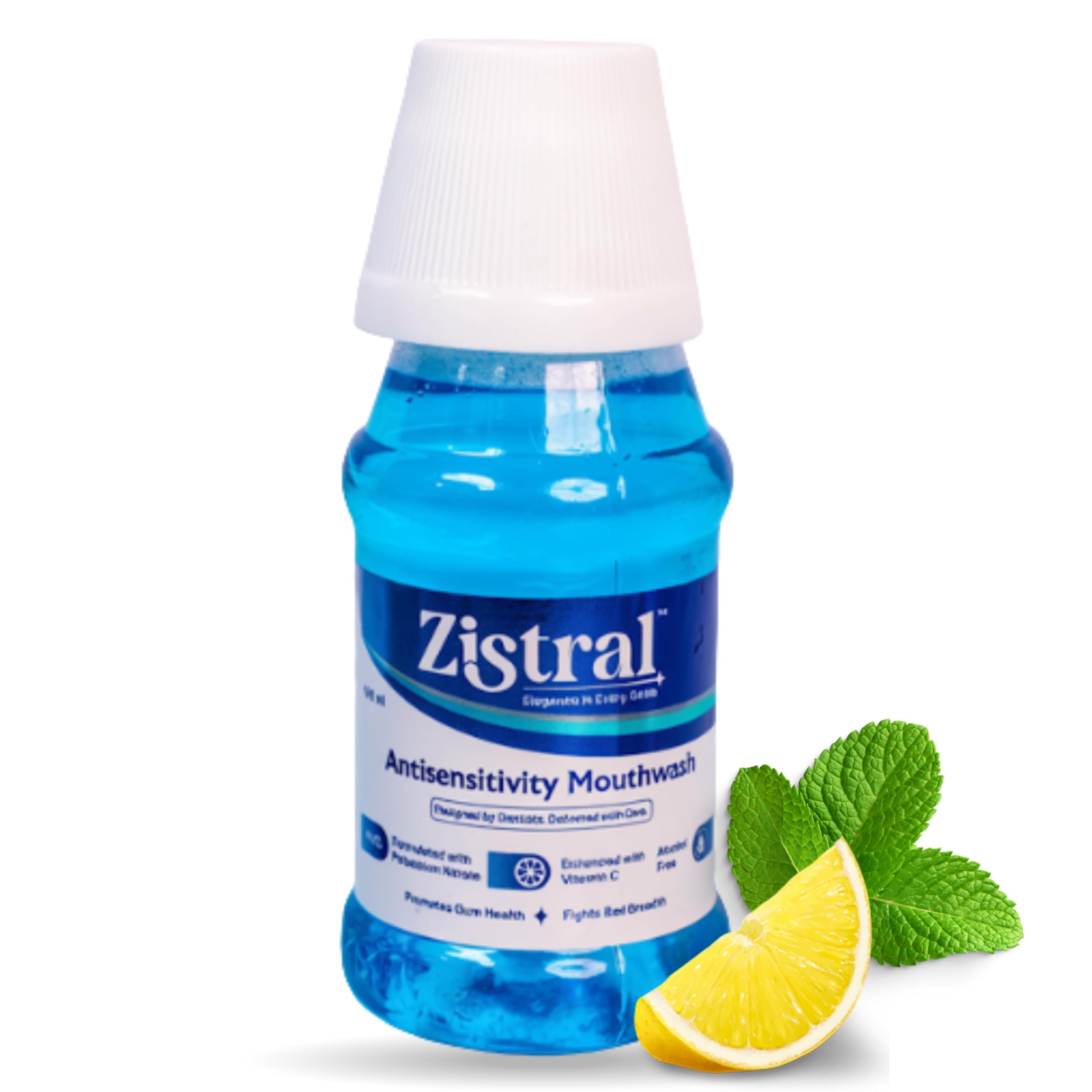 Antisensitivity Mouthwash, with Mint Flavor, Dental Hygiene Rinse-picture-24