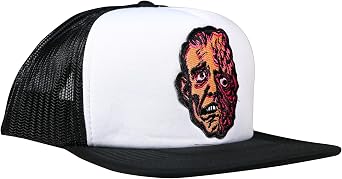 Horror Horrible Melting Man Patch Snapback Trucker Hat