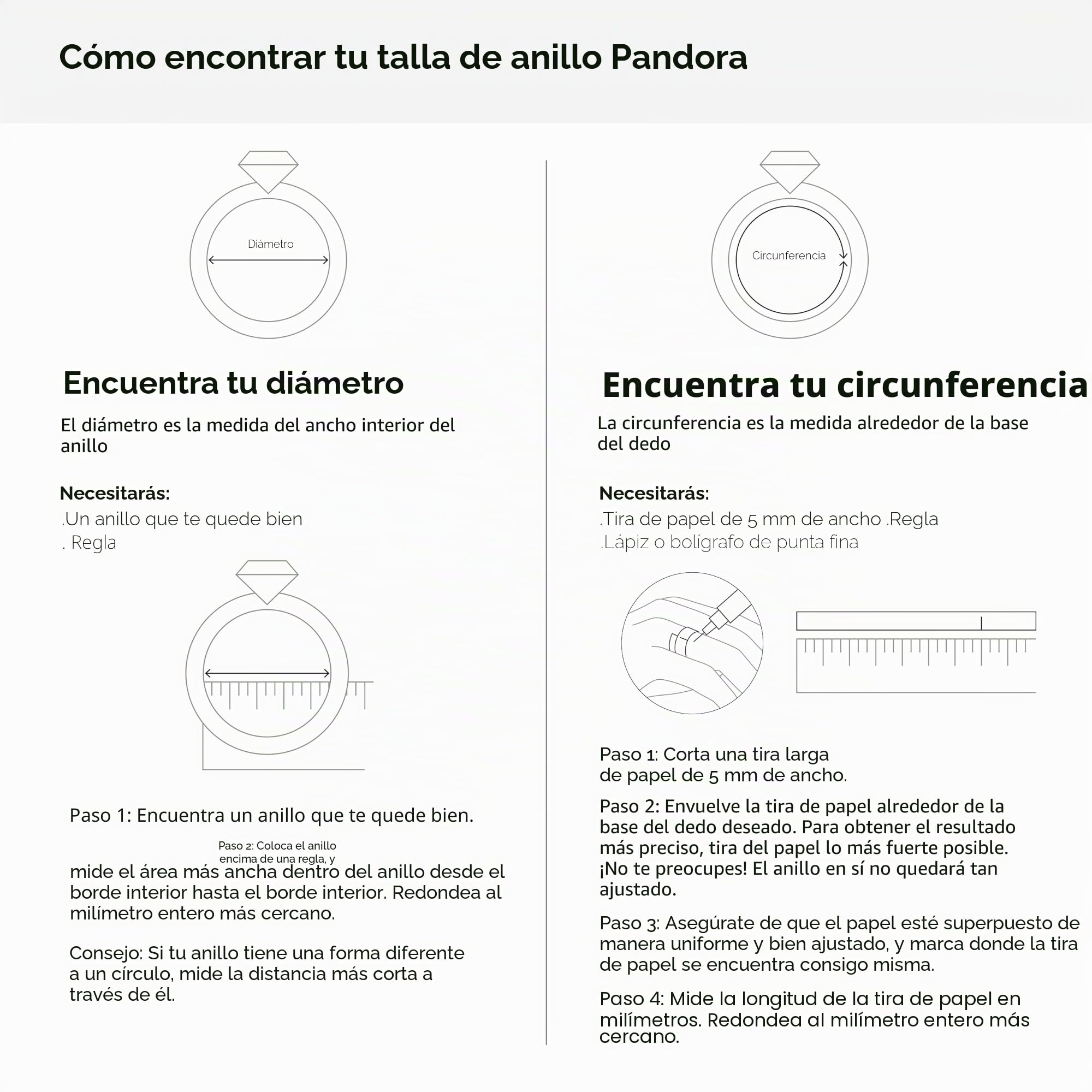 PANDORA Signature Anillo con diseño de corona centelleante transparente de plata de ley con circonitas cúbicas transparentes