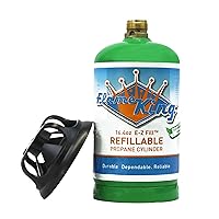 Algopix Similar Product 7 - Flame King Refillable 1LB Empty Propane