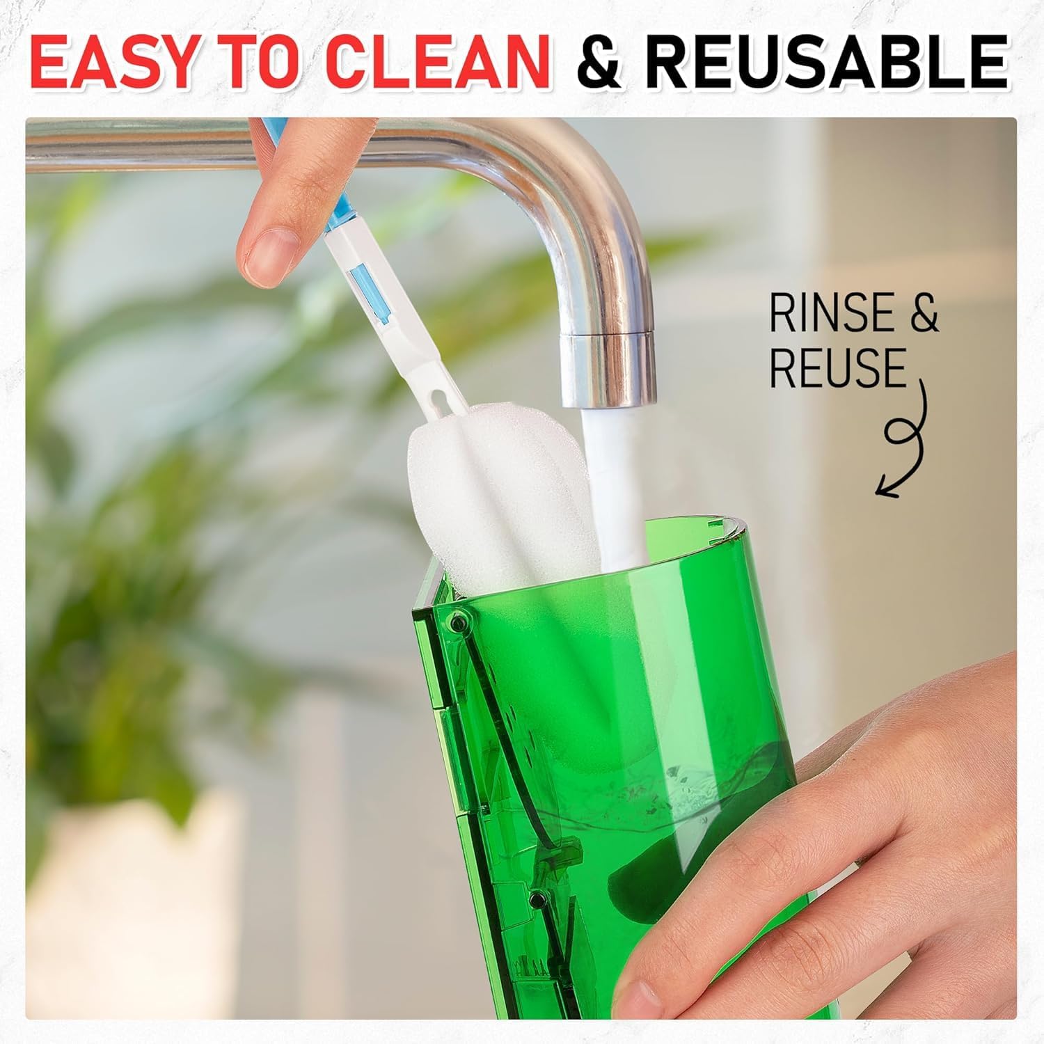 LULUCATCH Humane Mouse Traps 6 Pack, No Touch Catch and Release Live No Kill Rodent Traps, Reusable with Cleaning Brush, Pet & Kid Safe Indoor Outdoor Pest Control for Mice Rats Chipmunks Voles