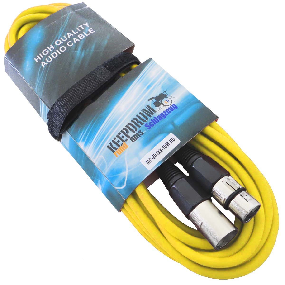 MC Keepdrum de 001 x x 5 x 10 m – Cable para micrófono XLR Colores