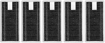 5 Pack X9 Pro Omni Replacement HEPA Filters Compatible with ECOVACS DEEBOT X9 Pro Omni/ X8 Pro Omni/ T80 Omni/ X11 OmniCyclone/ X11 Pro Omni Robot Vacuum, Filter Kit, Filters Accessories Kit