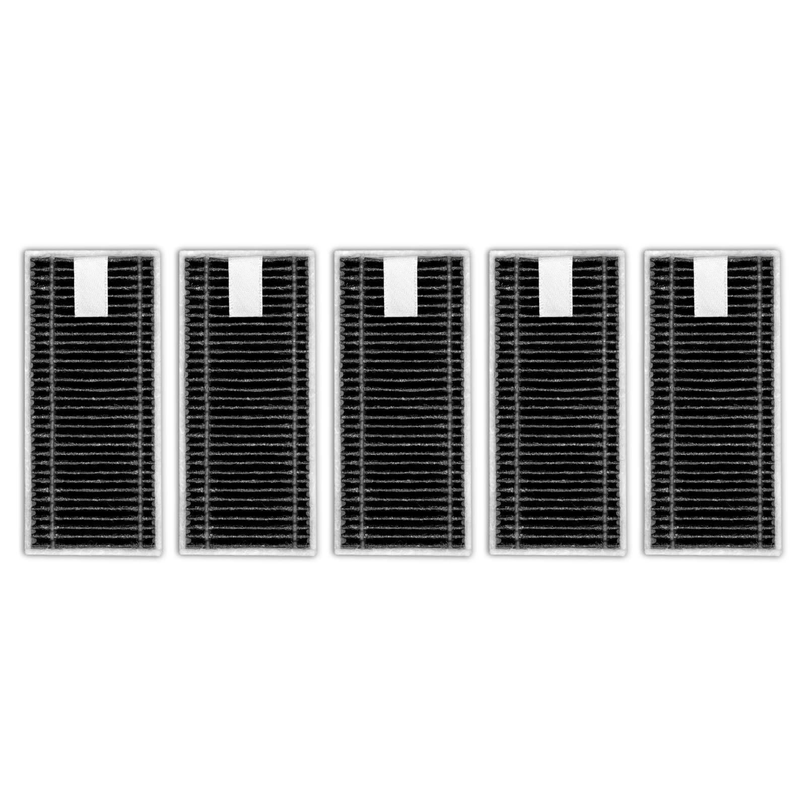 Photo 1 of (5 Pack) X9 Pro Omni Replacement HEPA Filters Compatible with ECOVACS DEEBOT X9 Pro Omni/ X8 Pro Omni/ T80 Omni/ X11 OmniCyclone/ X11 Pro Omni Robot Vacuum, Filter Kit, Filters Accessories Kit
