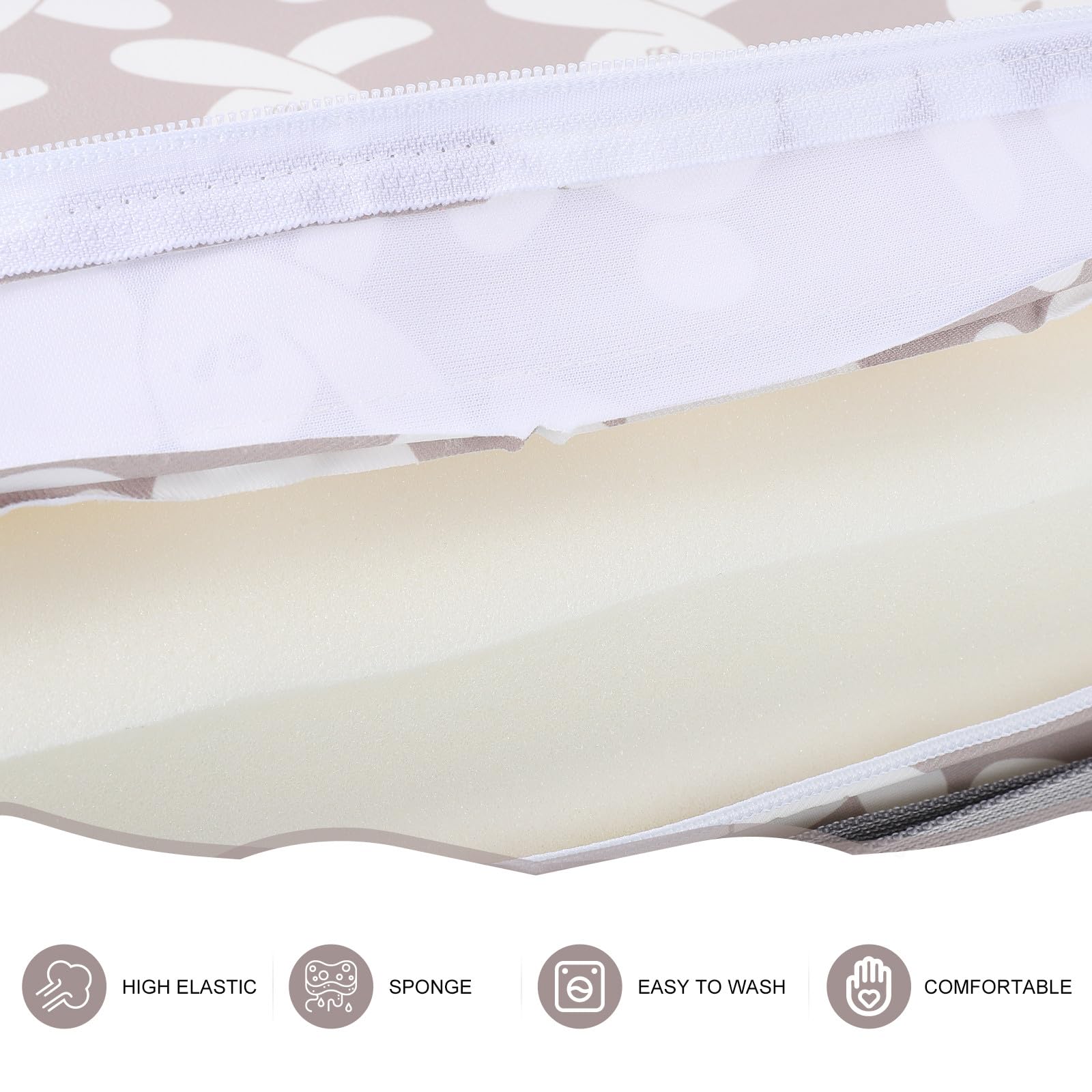 Coussin Rehaussant pour Chaise D'garçon et Filles, Lavable, Imperméable