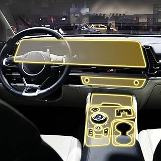 For Kia Sportage NQ5 2022 2023 2024 Car Inner Film, Scratch-Resistant, Transparent TPU Film Repair Protective Film Car Interior Accessories, A-Transparent