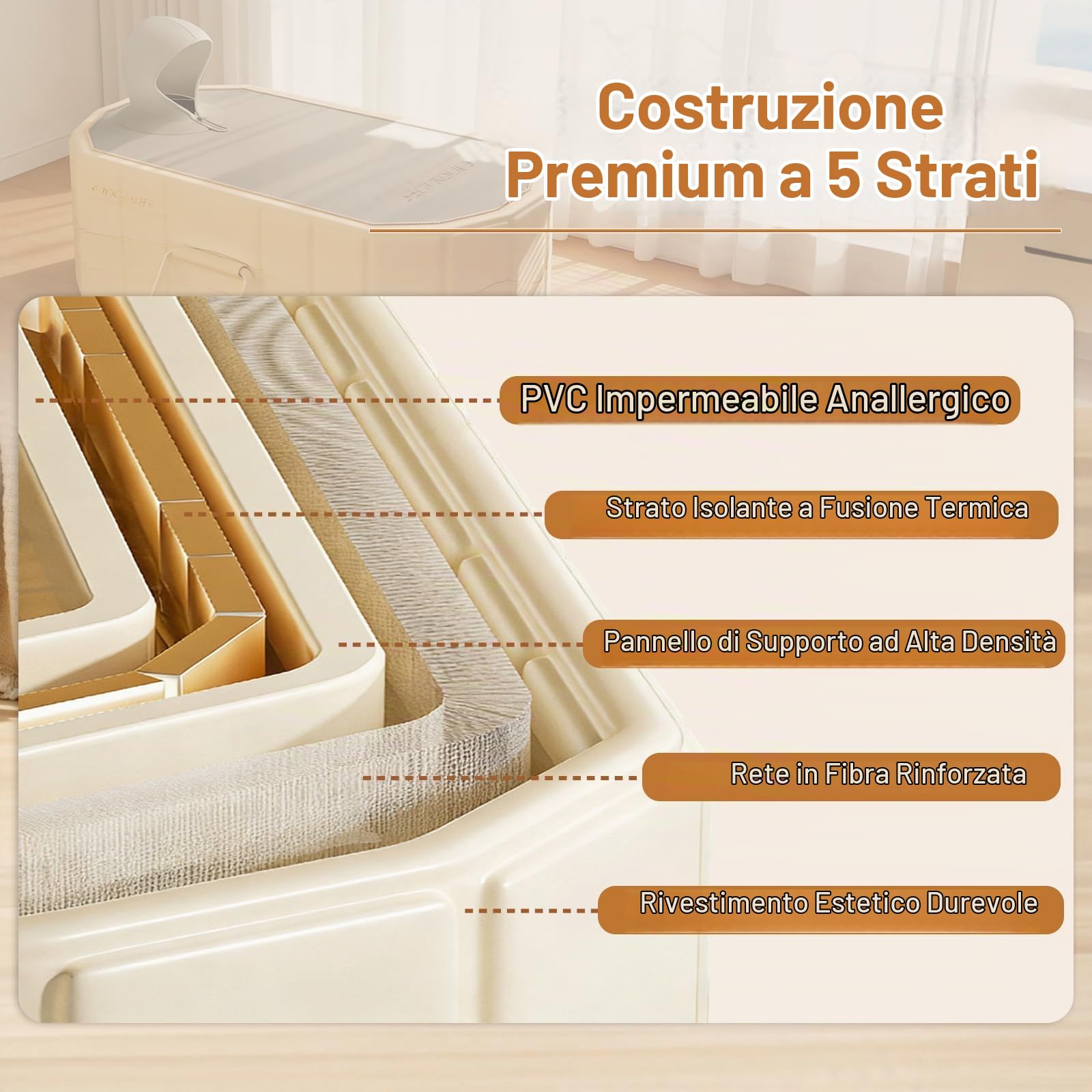 Vasca da bagno pieghevole 2 in 1, vasca da bagno pieghevole in PVC, 150 cm, colore: nero