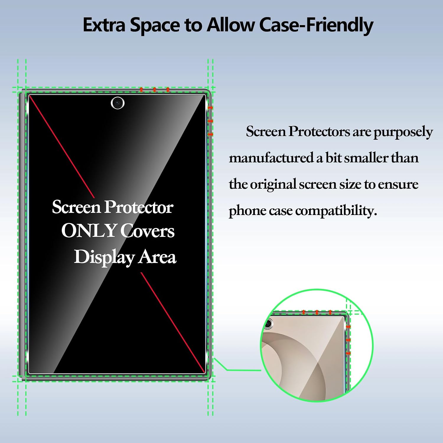 Anoowkoa 3 Pack Designed for Samsung Galaxy Z Fold 8 Screen Protector image 3