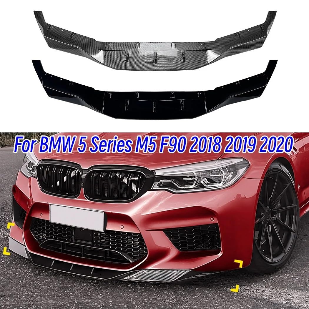 Uniwersalny spoiler Do BMW 5 Series M5 F90 Pre-Facelift | 2018-2020 Przedni Dokładka przedniego zderzaka