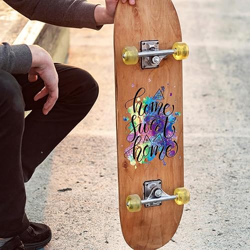 Miniatura 7 de HTVSTD Colorful Splash - Vinilo permanente  16 hojas de 12 x 10 pulgadas de vinilo adhesivo permanente para tazas y decoraciones, vinilo