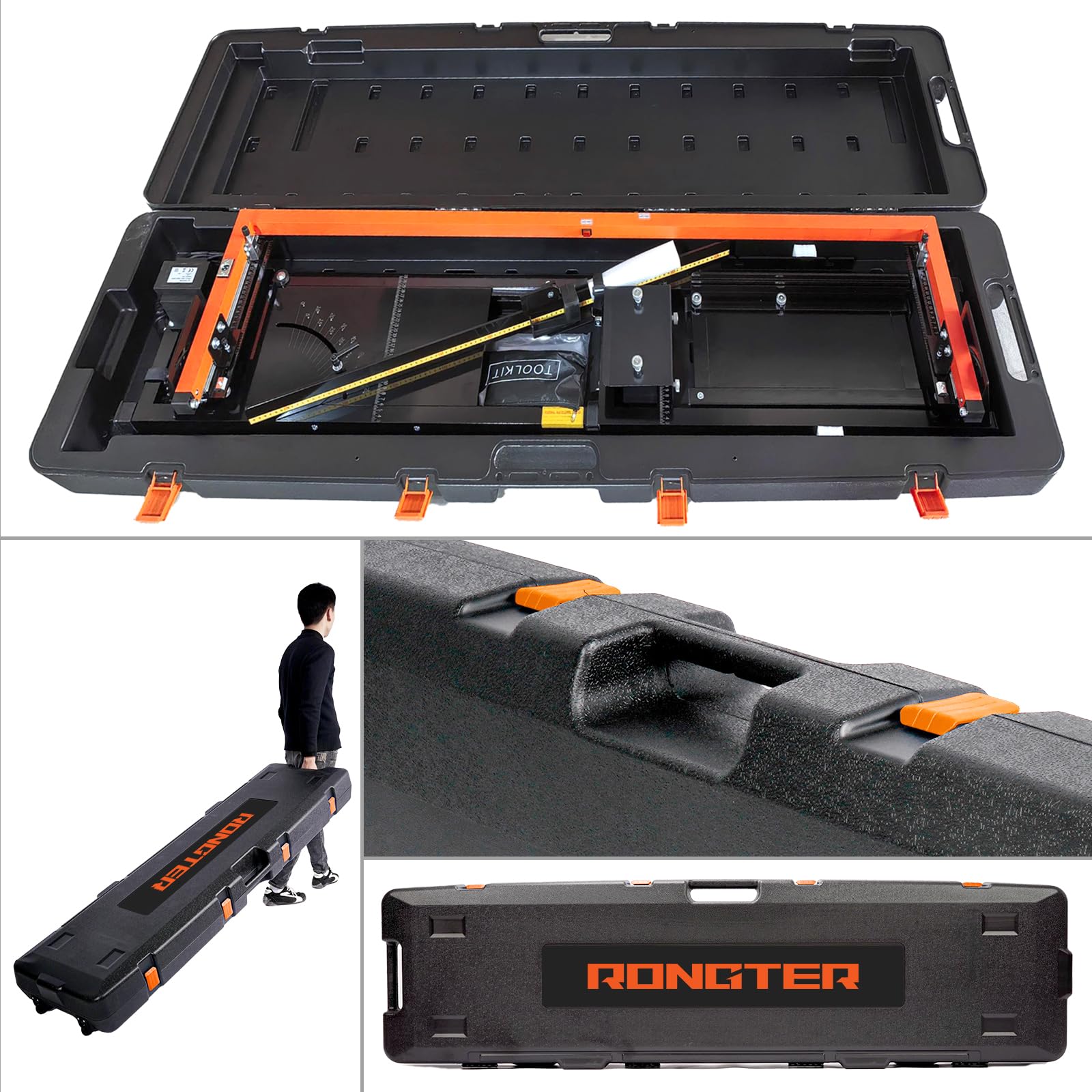 Cortador de poliestireno M6, con carcasa de aluminio soldado, 250 W de un cortador de alambre caliente de alta precisión, tamaño máximo de corte 1350 x 330 mm, incluye 10 cables de corte