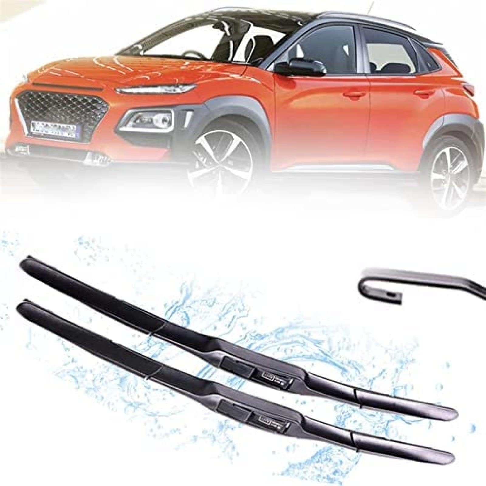 Front Window Windscreen Wipers Blades,For Hyundai,For Kona 2017 2018 2019 2020 2021 2022 Car Windscreen Wiper Blade 26"+16"