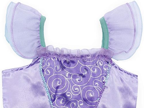 Miniatura 6 de Eledobby Mermaid Costume for Little Grils Princess Ariel Costumes Halloween Mermaids Dress Up Cosplay Brithday Party Outfits