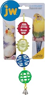 JW Pet Company Activitoy Lattice Chain Small Bird Toy, Colors Vary