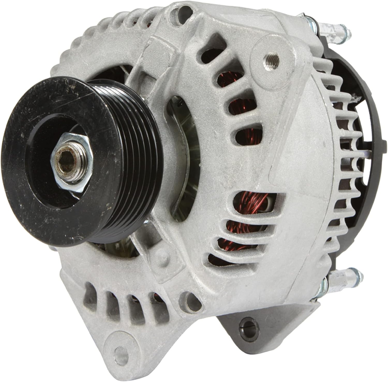 Complete Tractor Alternator 1100-05005 Compatible with/Replacement for Ford New Holland 5640, 6530, 6640, 6640O, 7740, 7740O, 7740SLE, 7840, 7840O, 8160, 8240, 8240SLE, 8260, 8340, 8340SLE, 8360