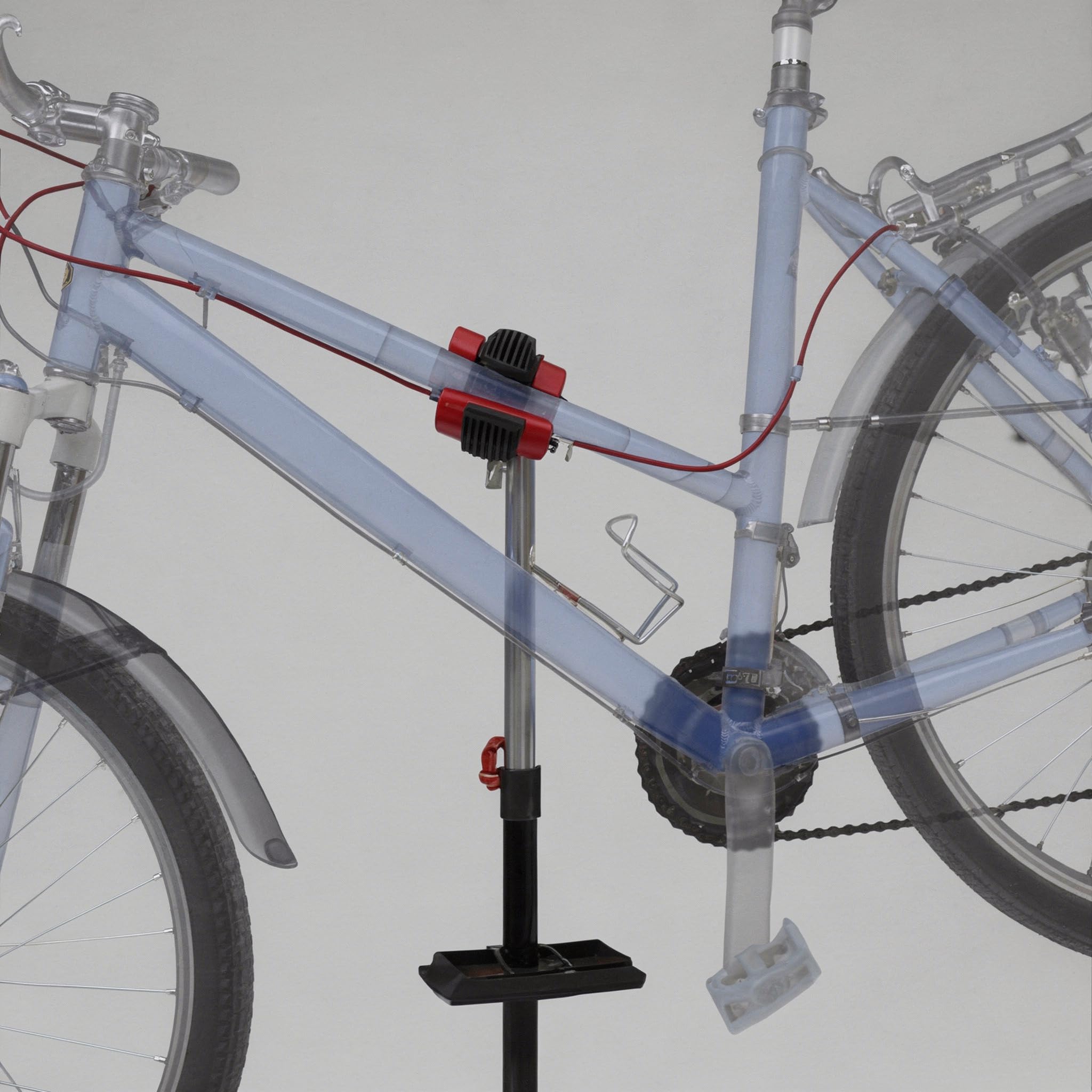 Generisch Fahrradmontageständer bis 30kg – Stabiler Reparaturständer für E-Bike, MTB & Rennrad | Höhenverstellbar 109-180cm, 360° Drehklemme & Magnet-Ablage | Inkl. Werkzeug