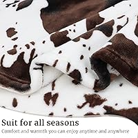 Vista 3 de HSEEC Mantas y mantas de forro polar suave tamaño Queen manta acogedora para cama manta de 90 x 90 pulgadas