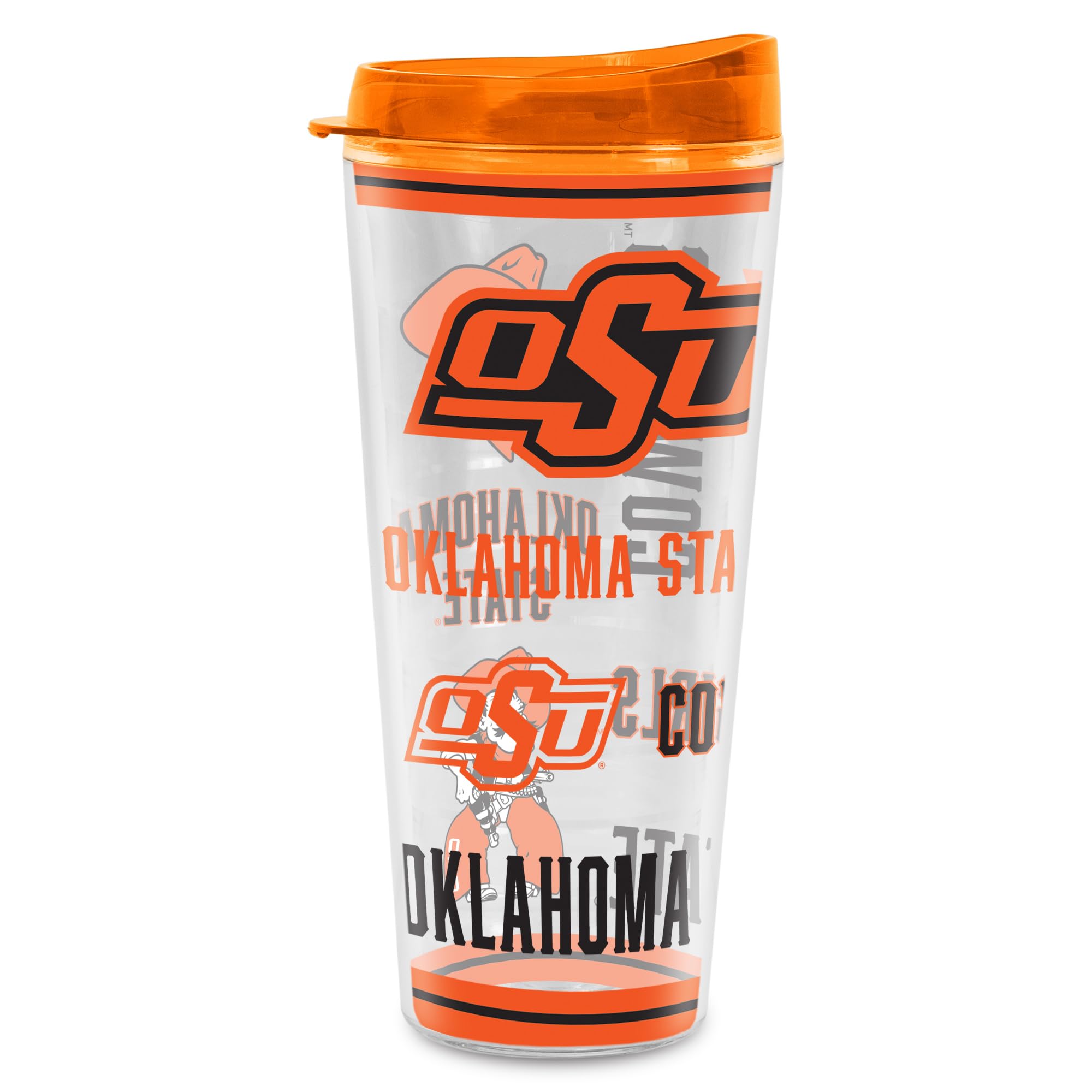 Rico Industries NCAA College Double Wall Mayhem 16oz Or 20oz Tritan Tumbler W Lid
