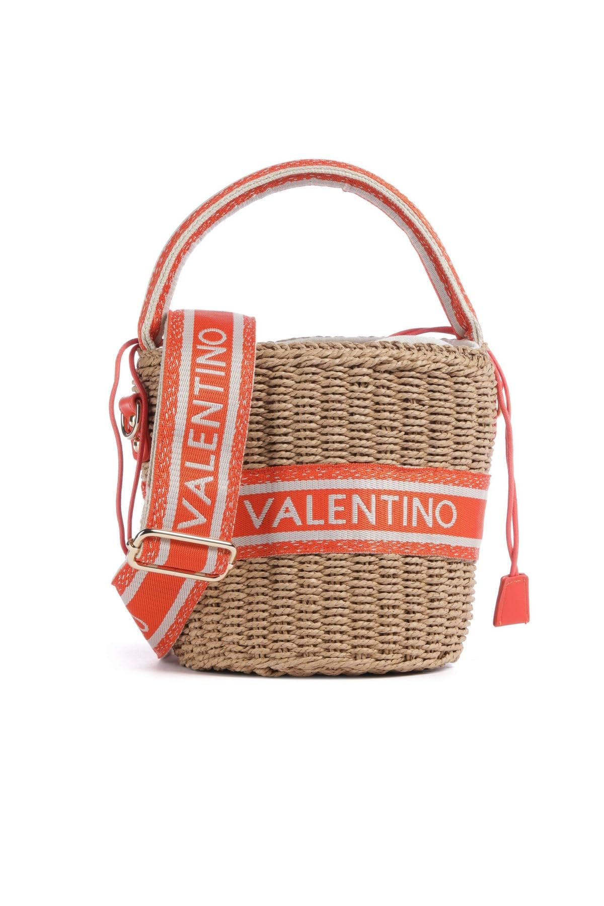 VALENTINO Mujer Boho Handbag, Natur/Arancio