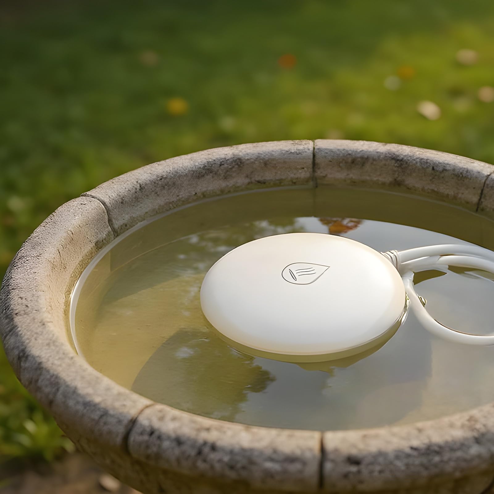 Sbrinatore per uccelli – Sbrinatore termostatico automatico, pozioni per pollame, acqua calda antigelo per uccelli, fontane invernali, prato, terrazza, giardino, cortile di pollame