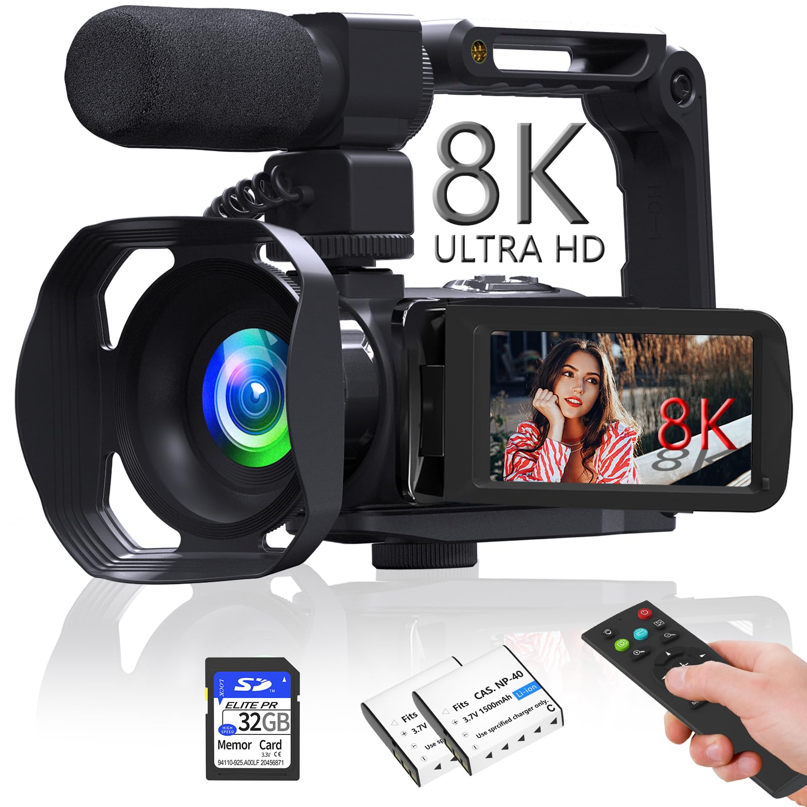 8k Ultra Hd 8k Video Recording Camera Point And Shoot Digital