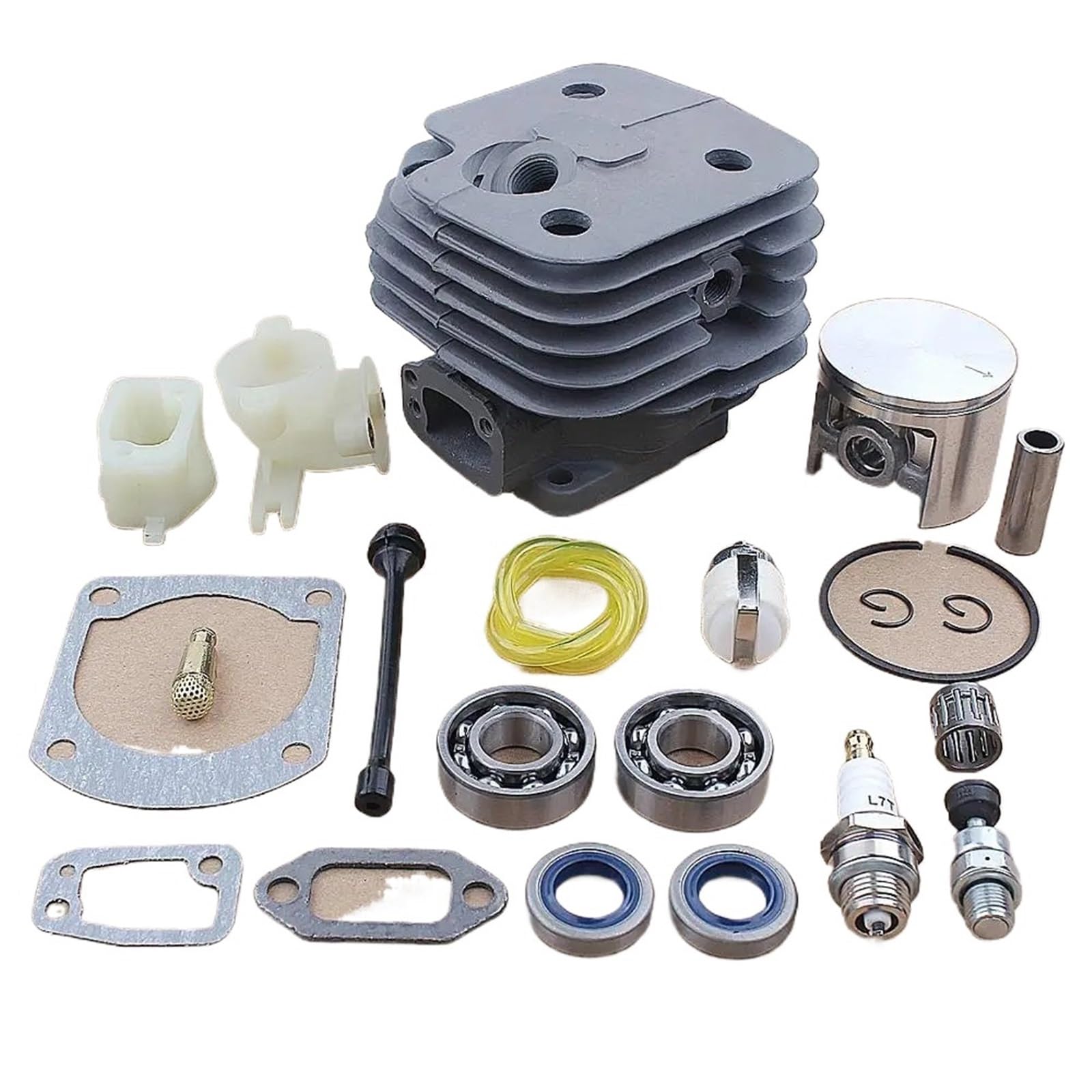 Big Bore Cylinder Kit 52mm Big Bore Cylinder Piston Kit Fit for 162 266 266SE Chainsaw 501 68 55-71 W