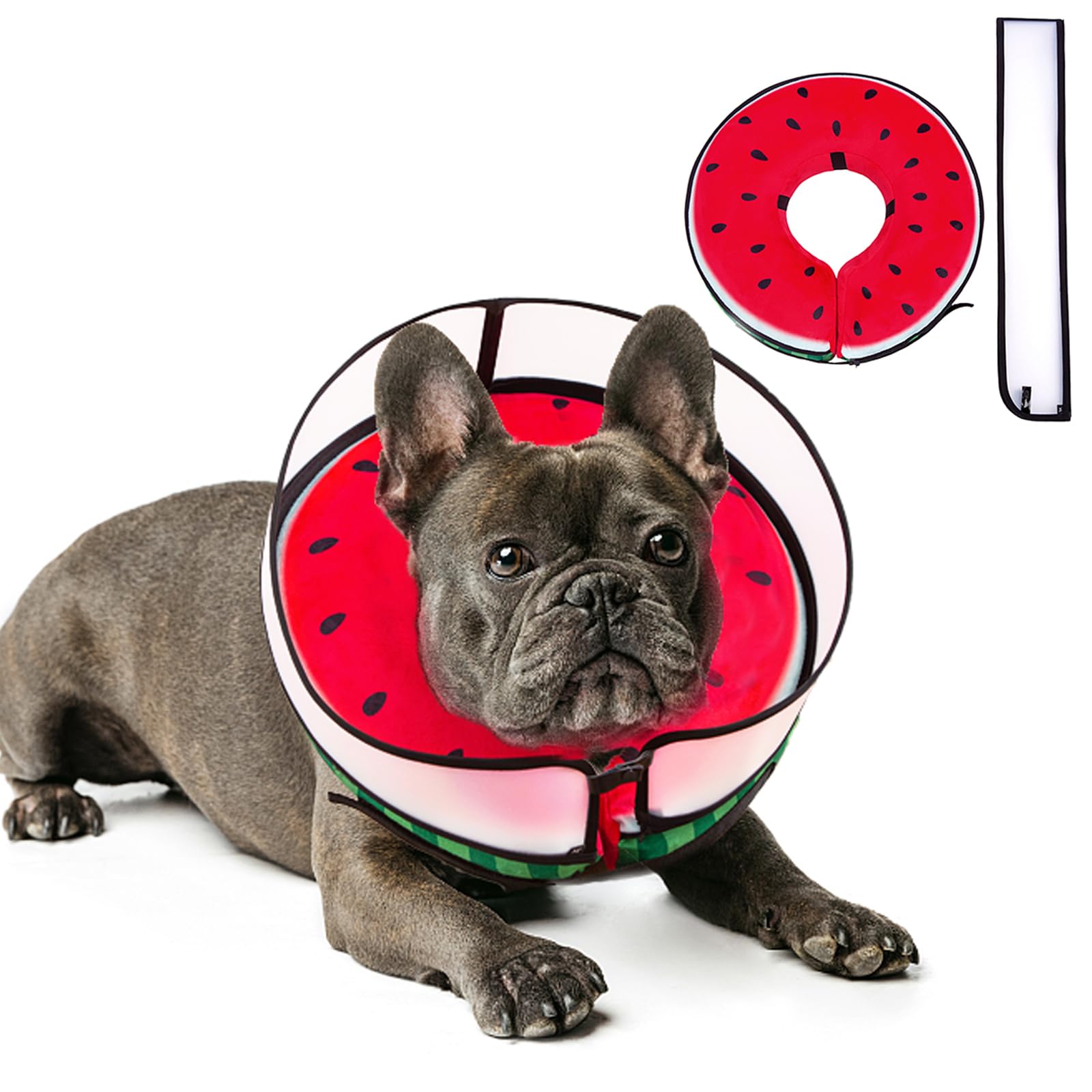 Mariyago Inflatable Dog Cone Collar with Enhanced Anti-Licking