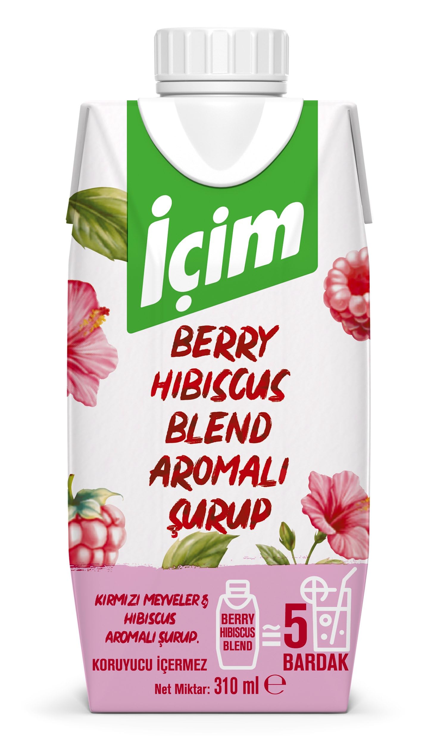 İÇİM Berry Hibiscus Aromalı İçecek 0.31L