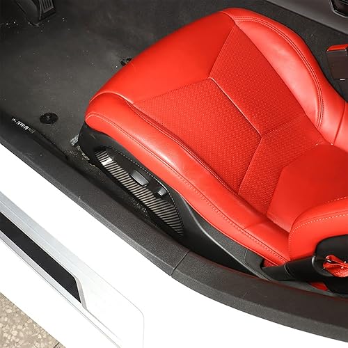 Vista 74 de CHEAYAR Cubierta decorativa para panel de interruptor de elevación de ventana, compatible con Chevrolet Corvette C8 2020-2023