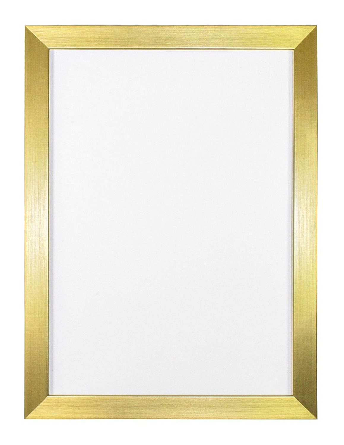 Rainbow Range Picture/Photo/Poster frame with Real Glass - Moulding 19mm Wide and 15mm Deep - (21.0 x 29.7cm) Gold A4