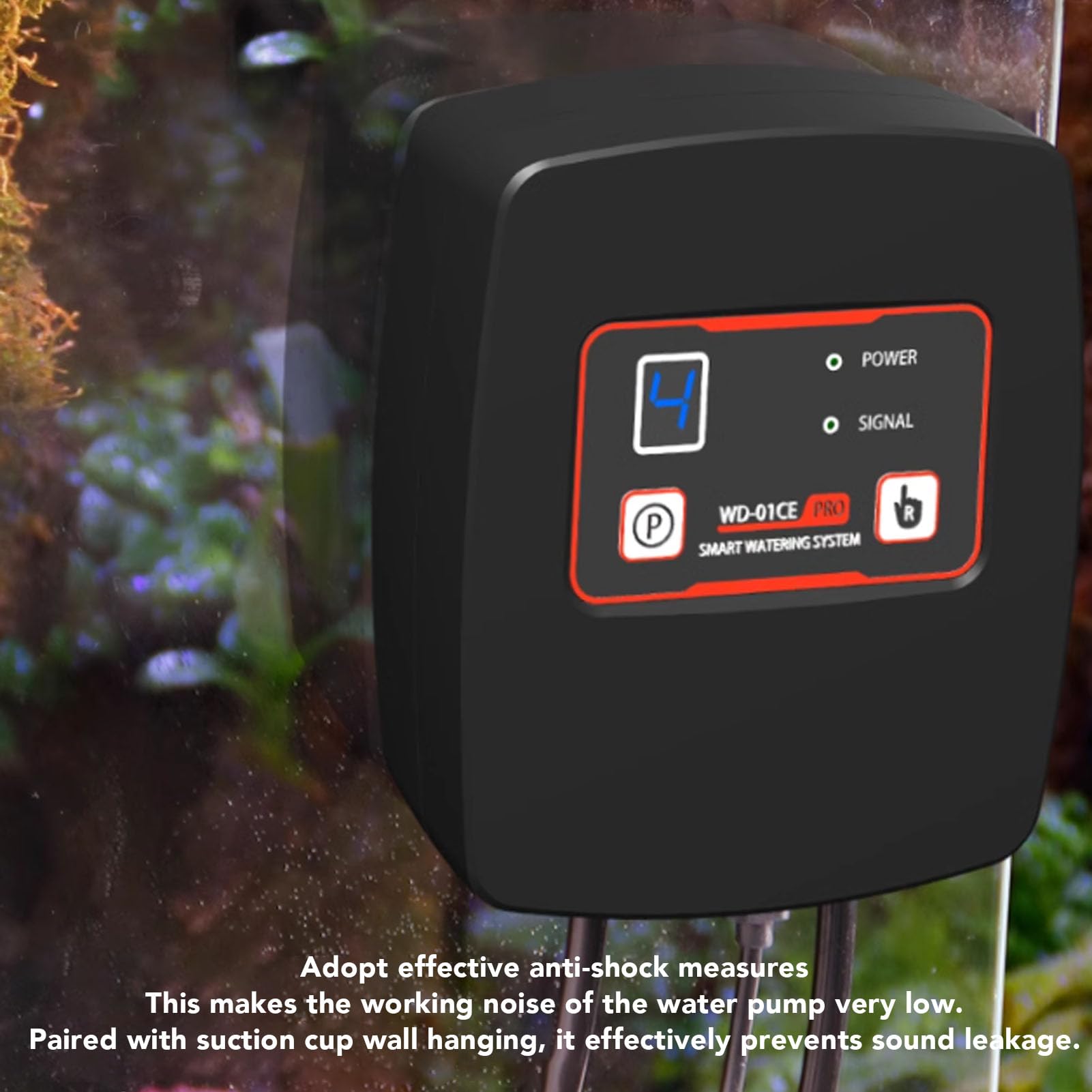 Reptile Mister Automático con Temporizador | Kit de Pulverización de Boquillas de Nebulización Ajustables de 360° | Pulverizador Automático para Tanque Vivarium | de Nebulización