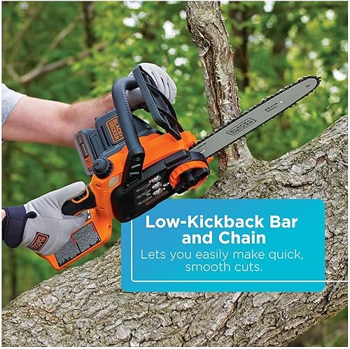 Miniatura 3 de Black  Decker - Motosierra de iones de litio 20 V