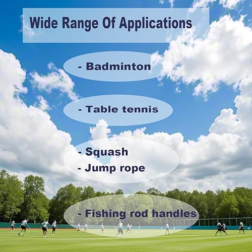 Miniatura 7 de Cinta de agarre de paleta de pickleball, cinta de agarre de pickleball de repuesto para pickleball para pickleball, tenis, bádminton, squash