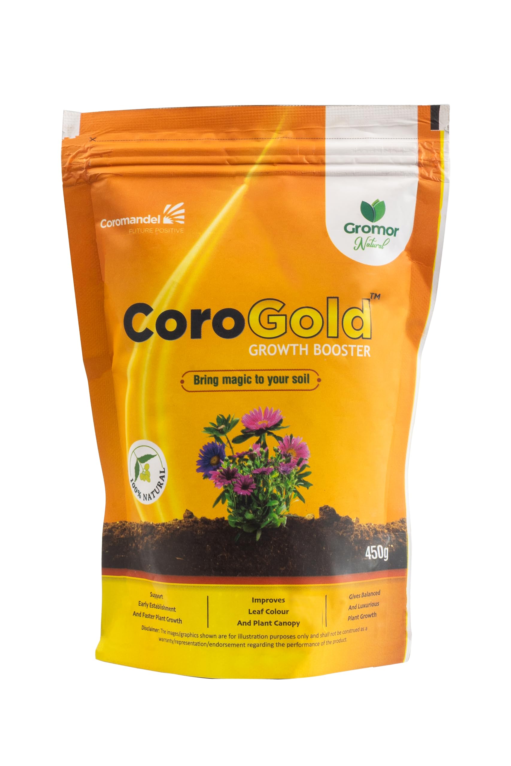 CoroGold Growth Booster 450g | Plant and Seaweed extract | Natural Plant growth booster Granules by Gromor Natural | For Home and Garden Indoor and Outdoor Plants | To treat upto 100 Plants/Pots (B0DFMHFM3Y) Amazon Price History, Amazon Price Tracker