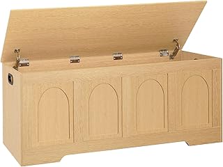 14 Inglenook Fireplace Ideas with Built In Cozy Seating 11 DINZI LVJ Storage Chest, 47.2