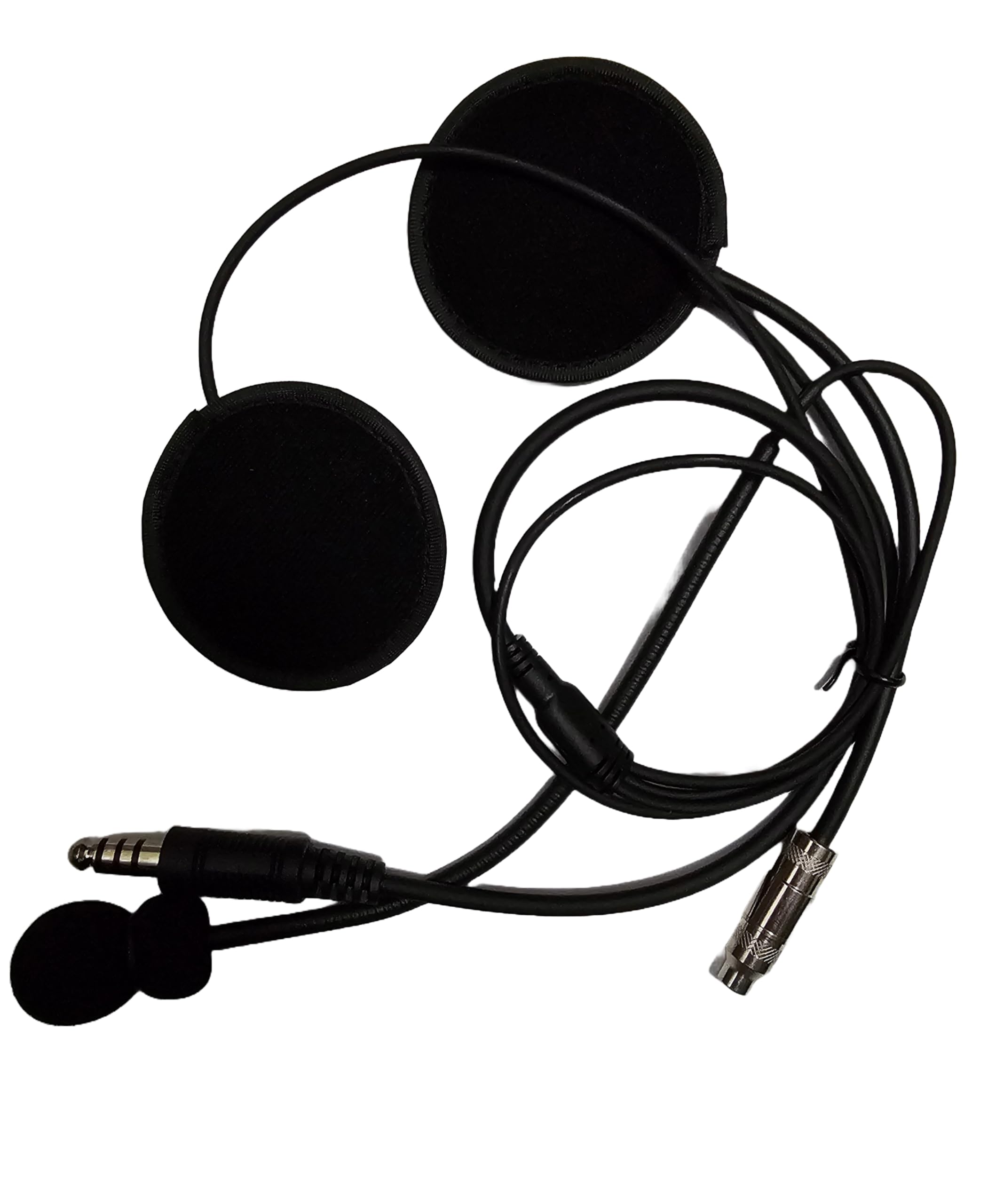 Generic Race Radios Direct Premium IMSA Helmet Kit Speakers or Buds, Black, 54003SB
