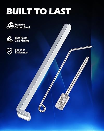 Miniatura 7 de Orion Motor Tech Kit de Herramientas de Correa de Distribución para Alineación, Bloqueo y Tensado del Árbol de Levas del Motor con Llave para Bomba