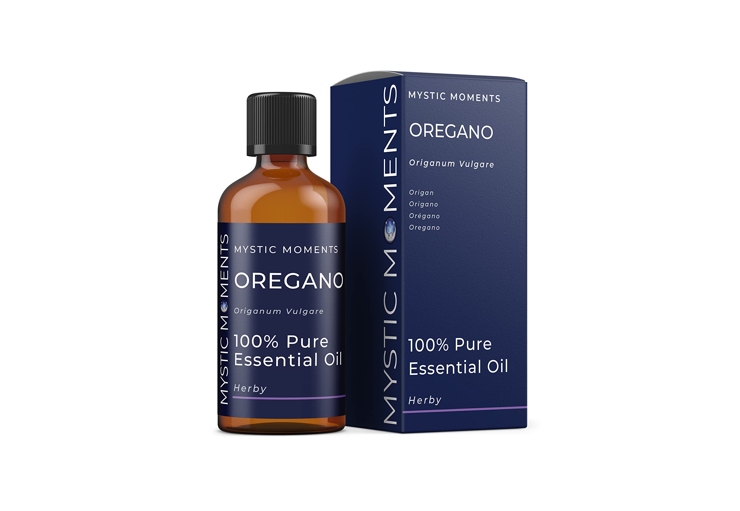 Olio Essenziale Verde Mandarino Mystic Moments - 100 Ml - Puro Naturale Per Diffusori E Aromaterapia - Vegan E Senza OGM