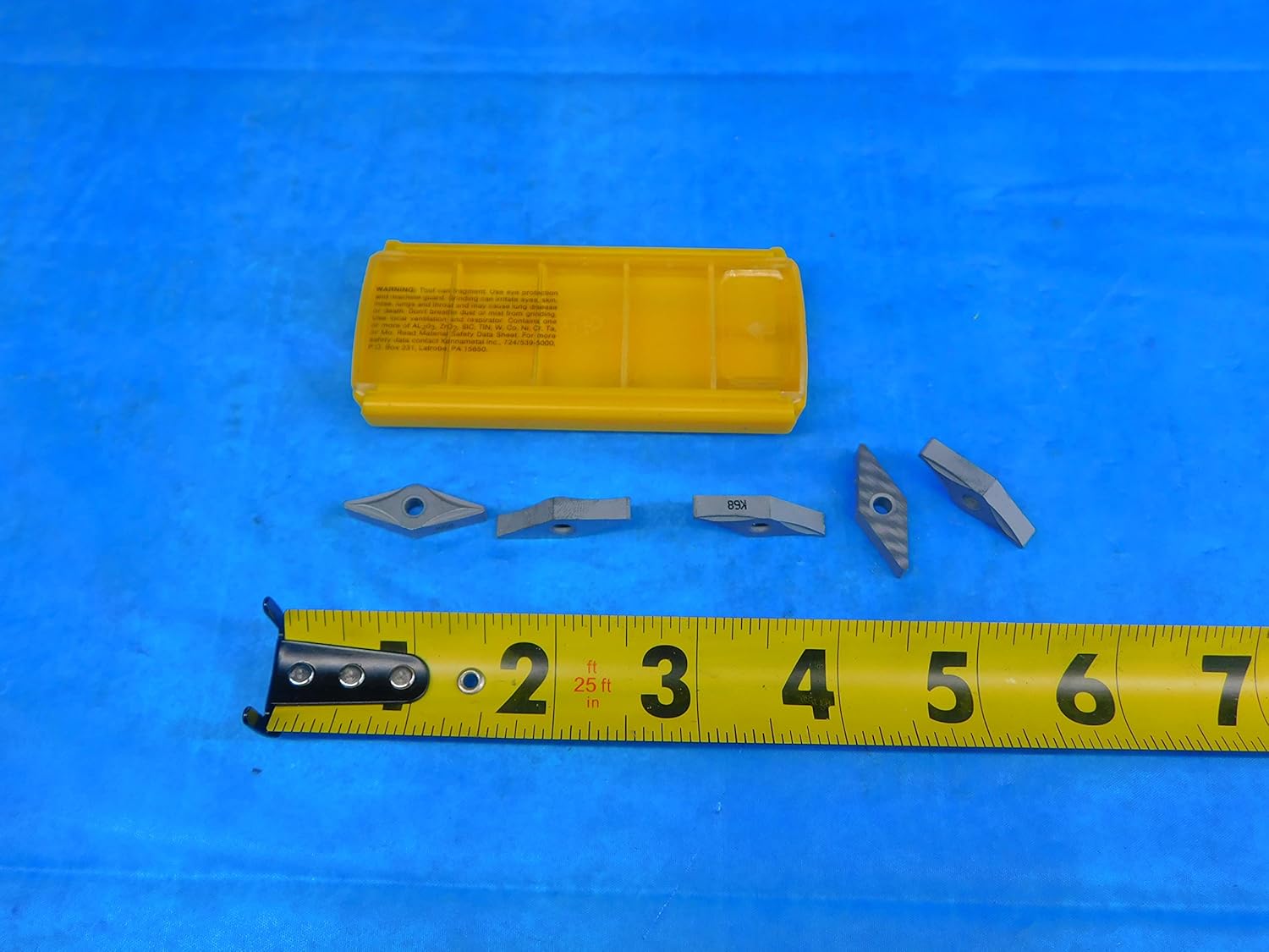 5PCS New KENNAMETAL VNMP332 K68 Carbide Turning Inserts VNMP 16 04 08 KENLOC - AR4647RDT