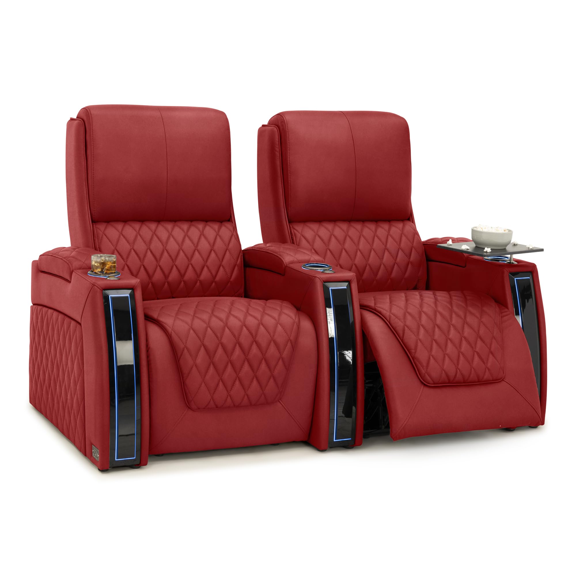 Seatcraft Apex Home Theater Seating Red Row of 2