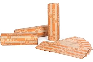 Quarter Wrappers 100PCS: Keep Quarters Safe and Organized
