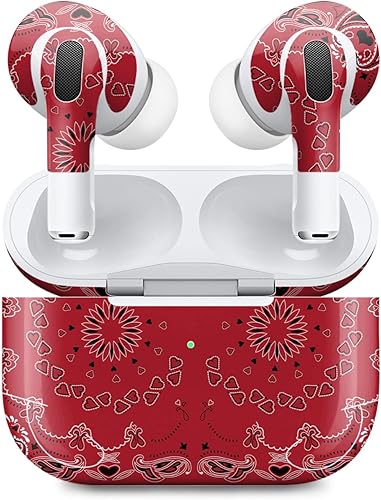 MightySkins (2 unidades) Skins compatibles con Apple AirPods Pro 2 - Bandana  Funda protectora de vinilo duradera y única  Fácil de aplicar, quitar