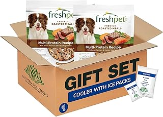 Premium Chilled Dog Food Gift Set – Tender Chicken Meal Kit with Carrots & Spinach, 3 lb Bag - Pack of 2 (Total 6 lb)