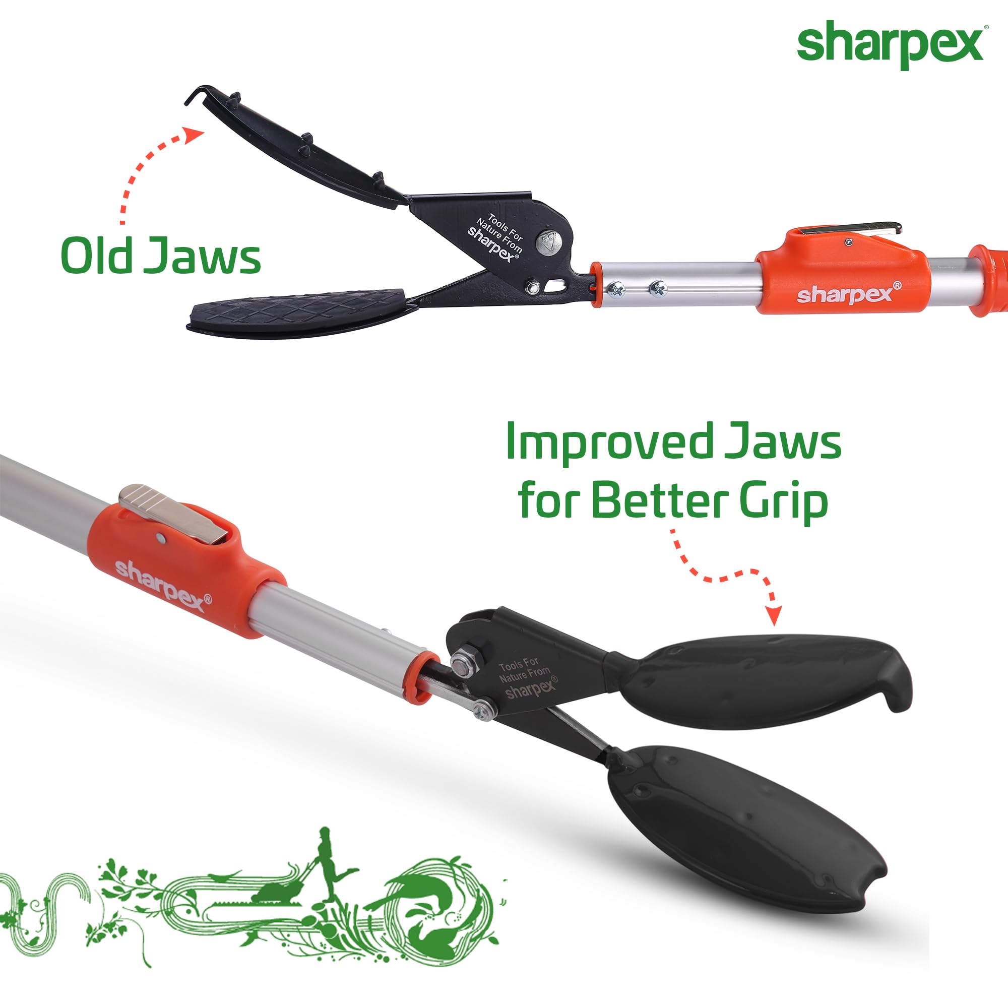 Sharpex Telescoping Picker Stick - Extendable Grabber -3