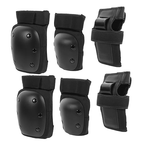 Toddmomy Rodilleras para patinaje sobre ruedas, rodilleras para niños, coderas, coderas, coderas para niños, equipo de patinaje en línea para niños,