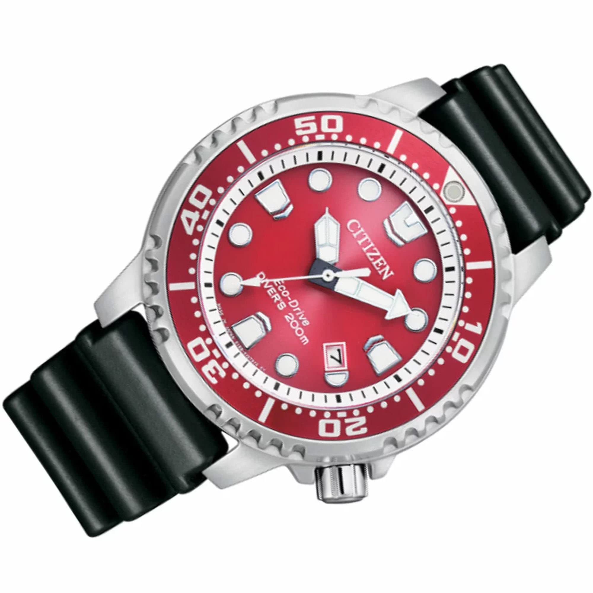 Citizen Reloj Analógico para Hombres de Eco-Drive con Correa en Caucho