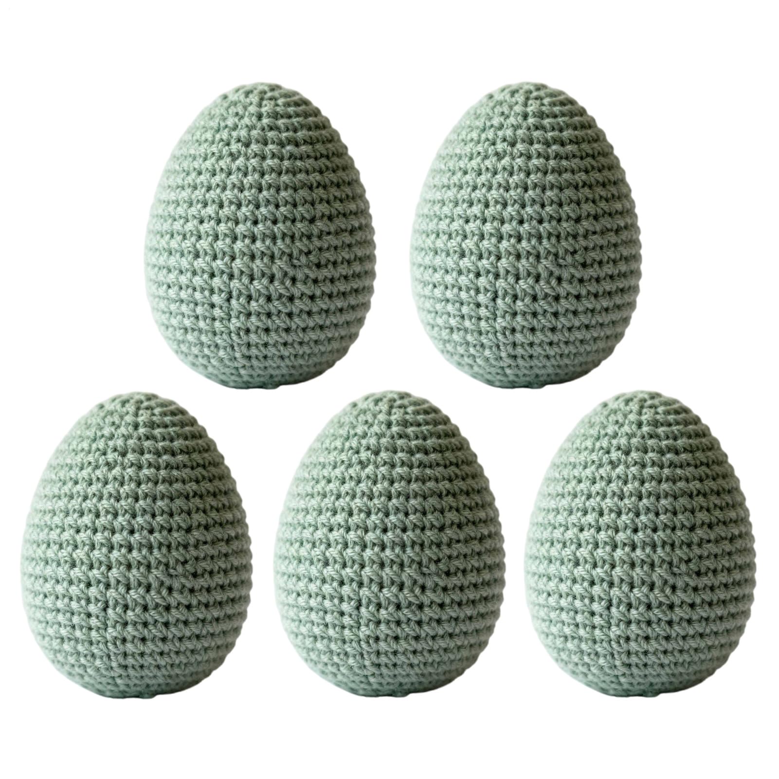 Huevos de Pascua de punto para decorar tu mesa primaveral y dar calidez a tu casa