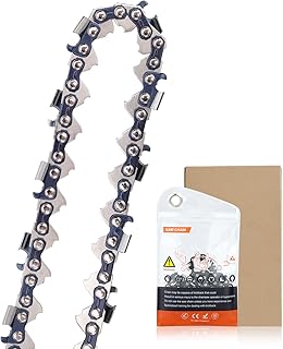 18 Inch Chainsaw Chain .325" Pitch 72 Drive Links .058" Gauge, Saw Chain Compatible with Husqvarna, Hyundai, Alpina, Efco and More