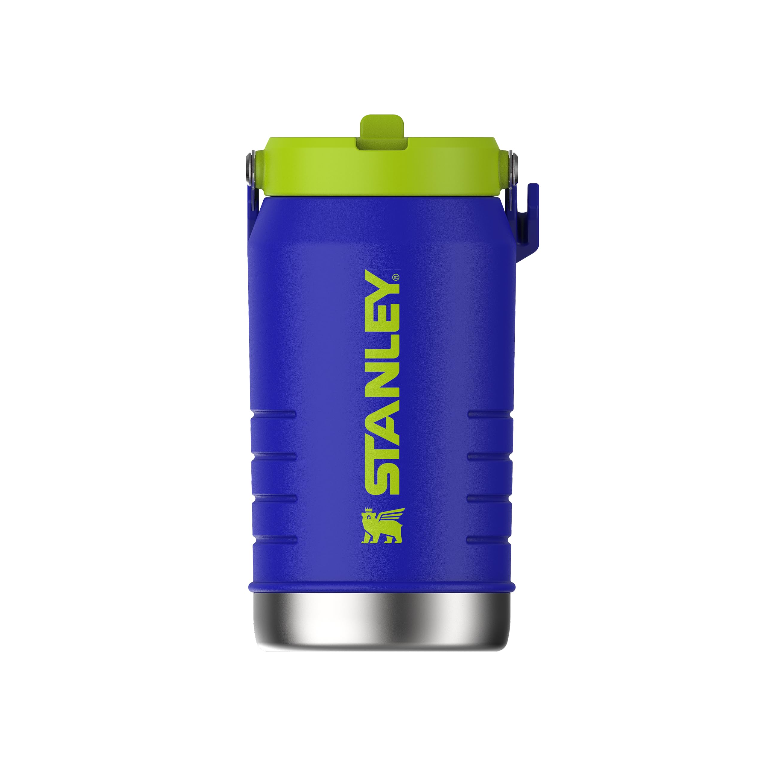 Stanley 1913 Iceflow Flip Straw 2.0 Jug 1.90L - 20 Ore Di Freddo - 4 Giorni Di Freddo - A Prova Di Perdite - Borraccia Acciaio - Lavabile In Lavastoviglie - Bottiglia Termica Palestra - Cobalt