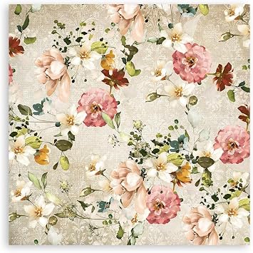 Paper PAD 12X12 10PK Garden of